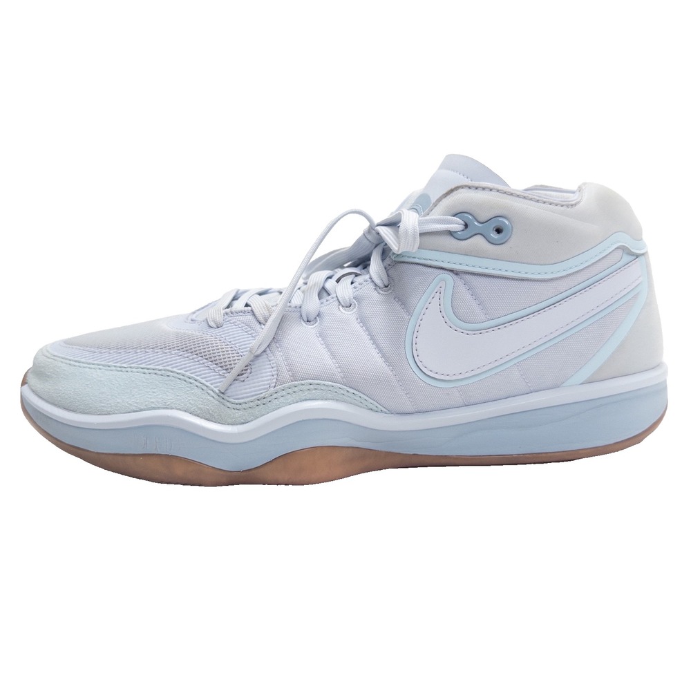 Nike Air Zoom GT Hustle 2 EP Women's Size‎ 14 Blue White Mid Basketball Sneakers